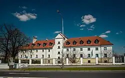 Bývalá usedlost Nový Dvůr, pohled od západu