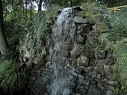 vodopád v Kinského zahradě