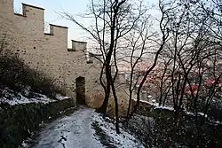 Hladová zeď nad Újezdem