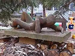 Plastika v ulici Teplická, Praha - Střížkov