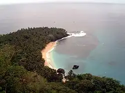 Praia Banana, Princův ostrov