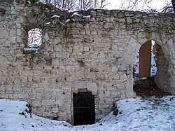 Zřícenina paláce na Pravdě