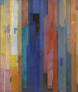 Big walls (1987–1991), kombinovaná technika