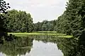 Pražský rybník, pohled z jižní hráze (2011)