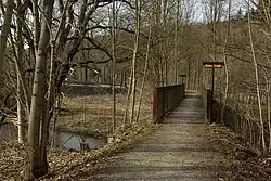 Most na cyklostezce pod Steinbachem