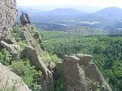 Pohled na Předbalkán od Belogradčických skal