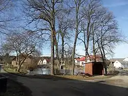 Celkový pohled na náves