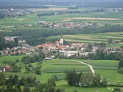 Pohled na vesnici Preddvor