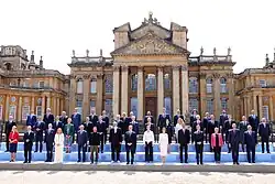 Představitelé evropských zemí společně (2024)