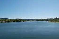 Pohled na přehradu od severu