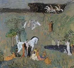 Kompozice s bílým koněm (1905-06)