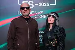 Duo v roce 2025 (zleva: Kolë Laca, Beatriçe Gjergji)