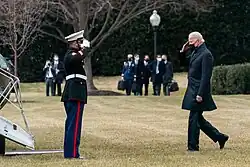 President Joe Biden visits Walter Reed