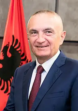 Ilir Meta (17. července 2018)