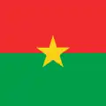 Burkina Faso Vlajka Burkiny Faso