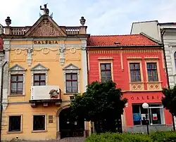 Budova Wécseyho paláce, sídlo galerie