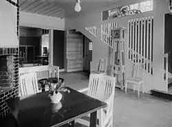 Pressenova vila, interiér, 1902