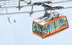 Lanovka ze Sella Nevea na Prevala