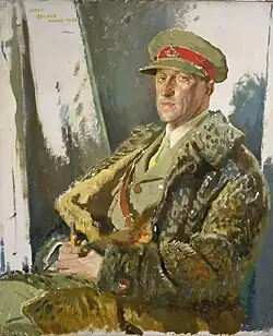 Princ Antônio Gastão z Orléans-Braganzy, březen 1918, William Orpen