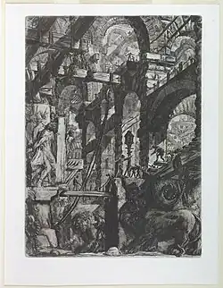 G.B.Piranesi:Carceri, V, 1745