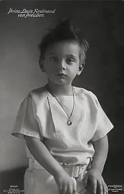 Louis Ferdinand, 1913