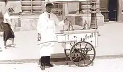 Prodavač zmrzliny (Sladoled), Celje, Království Jugoslávie, r. 1934