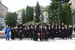 Univerzitní taláry při promoci