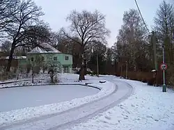 Prosecký rybník v prosinci 2010