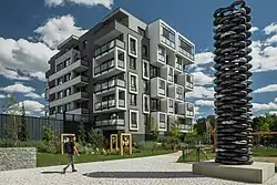 Lukáš Rais: Stéla II (2019), Praha Prosek