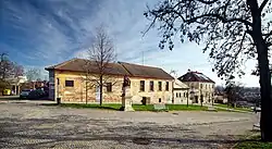 Náves/náměstí na starém Proseku