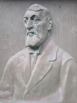 Pamětní deska od Emila Schwantnera