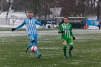 Obránce Tomáš Janíček v zápase Zimní Tipsport ligy v Orlové (2019).