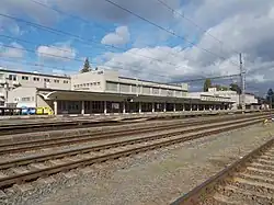 Nádraží v říjnu 2022