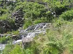 Kaskády na Prudkém potoce