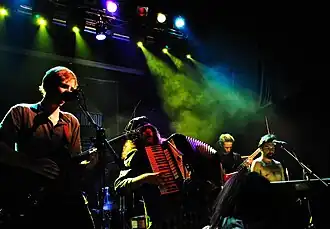 První hoře v divadle Pod lampou 2009