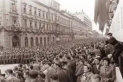 Prvomájový průvod, 1. května 1961 v Lublani