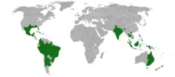Areál rozšíření
