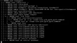 výstup pstree ve FreeBSD