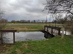 Východní část parku na Ovčárně za Starou Metují (duben 2021)