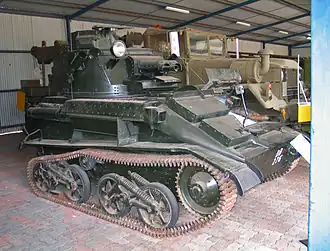 Tank Mk VIA-2 v Royal Australian Armoured Corps Tank Museum.