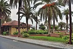 Restaurace na vrcholu parku