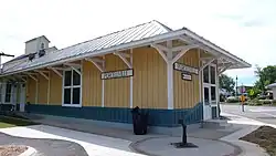 Vlaková stanice v Purcellvillu