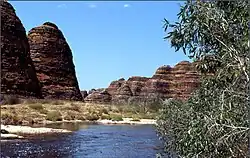 Typické zvětralé pískovcové skály