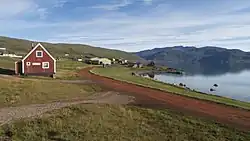 Hlavní ulice v Qassiarsuku