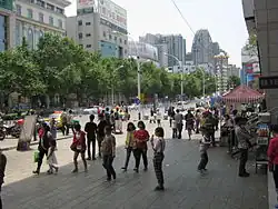 Centrum města v roce 2013