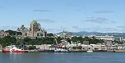 Panorama Québecu s Château Frontenac