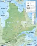 Geografie provincie Québec