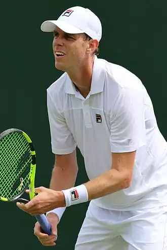 Sam Querrey ve Wimbledonu 2016