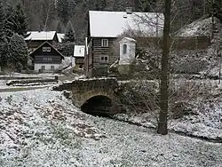 Pohled na část vesnice