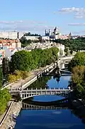 Manzanares v Madridu